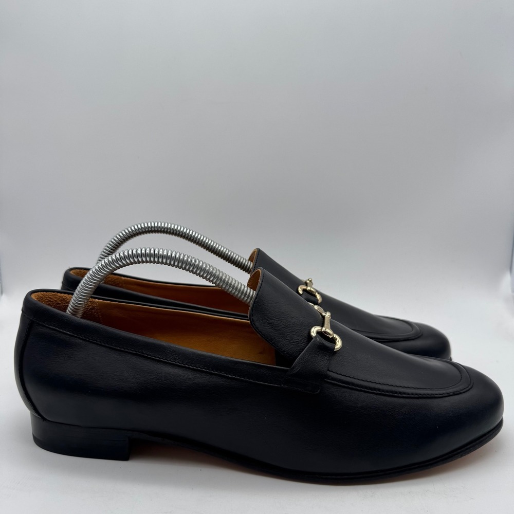 Beckett Simonon Beaumont Horsebit Loafers Mens 11 Black Leather Dress Shoes